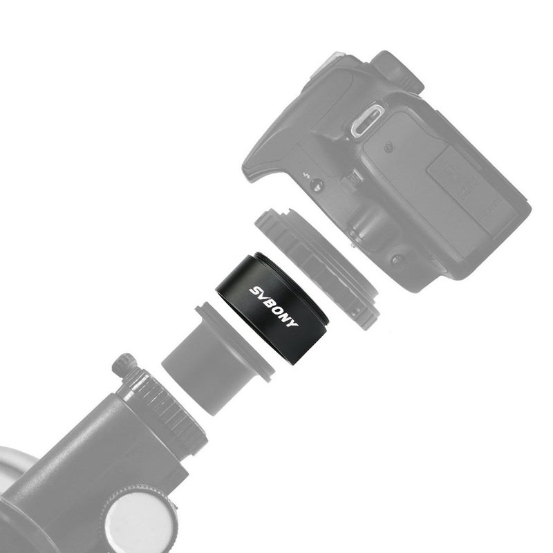 SVBONY Extension Tube M42x0.75 on Both Sides Length T2 Extension Tube Kit Length 5mm 10mm 15mm 20mm - Image 5